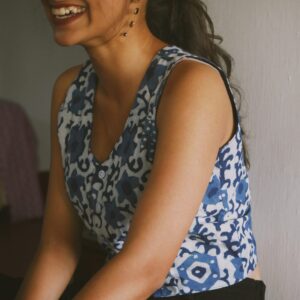 Indigo vests