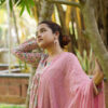 Gulaabi Aliacut kurta set