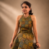 Halter neck kurta