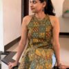 Halter neck kurta
