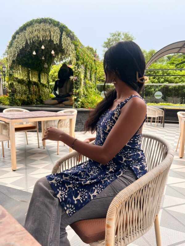 Indigo short kurta