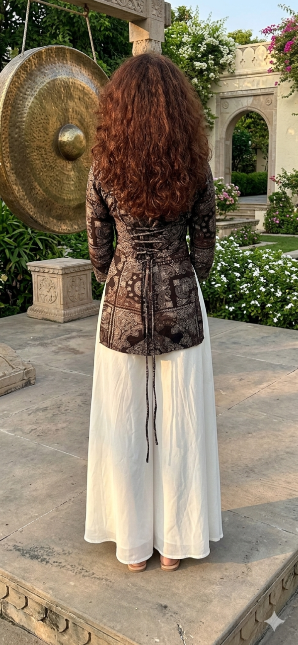 Rupalii short kurti
