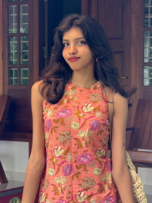 Halter neck kurta