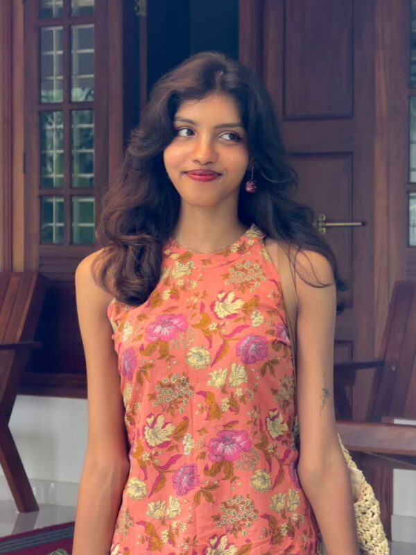 Halter neck kurta